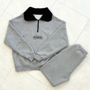 플라키키 트레이닝 셋업 GREY 12Y