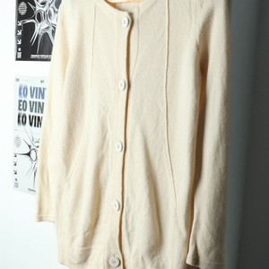 W(M-F) 브랜드빈티지 니트 가디건 한섬 아이보리
