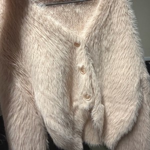 퍼 니트 가디건