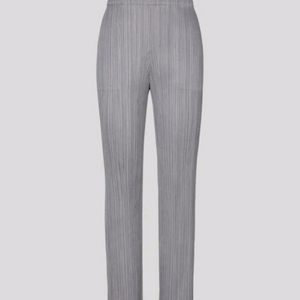 이세이미야케 플리츠플리즈 바지 베이직 팬츠 그레이 3사이즈