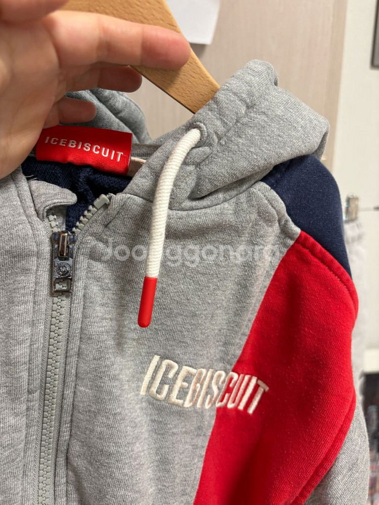 아이스비스킷 후드집업 트레이닝 바지 팬츠--4