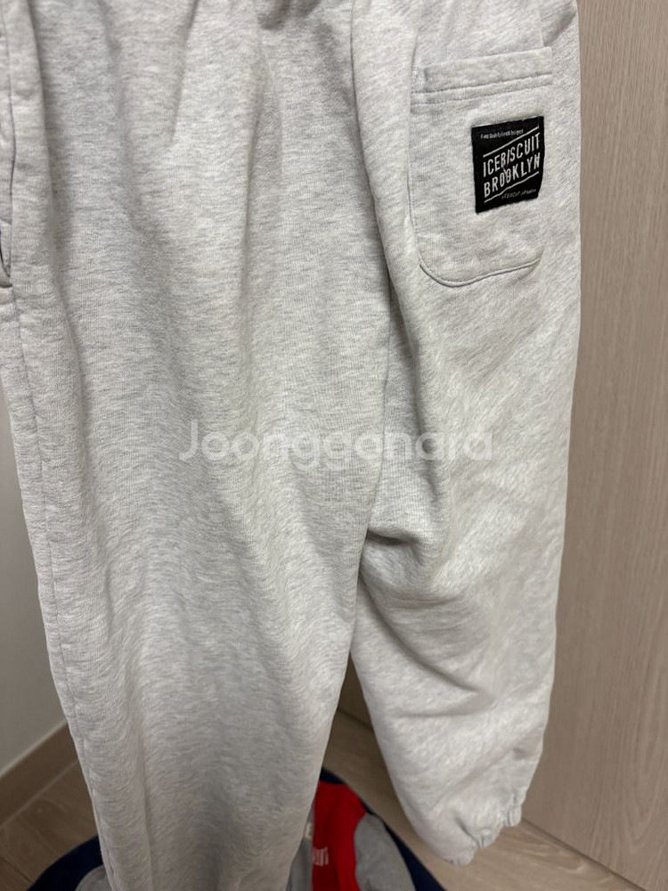 아이스비스킷 후드집업 트레이닝 바지 팬츠--7