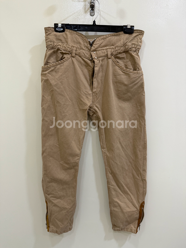 이자벨마랑 베이지 팬츠 정품--0