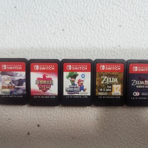 닌텐도 스위치 칩 섬의궤적3 포켓몬실드 슈퍼마리오원더 젤다의전설야생의숨결 젤다무쌍대재앙의시대 팝니다