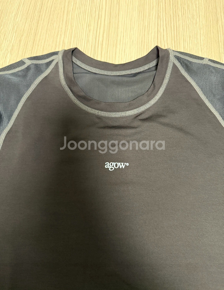 agow 어고우 러닝 티셔츠--1