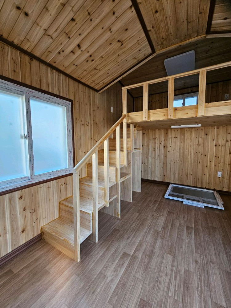 고급 3*6복층 다락형 농막,이동식주택,농촌체류형쉼터 이미지