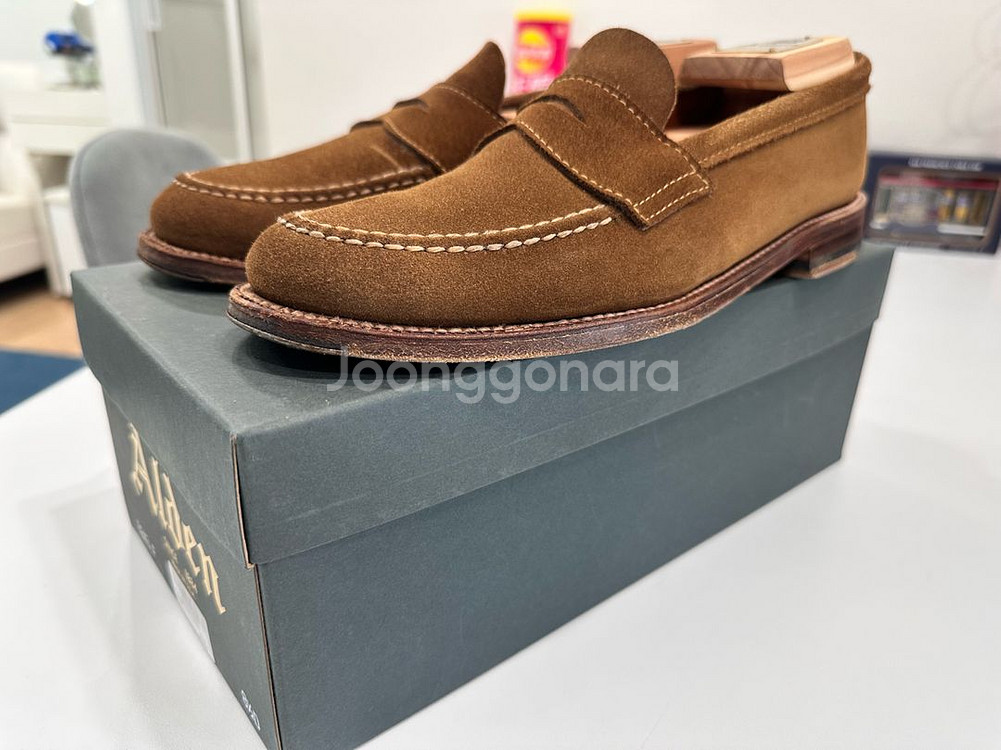 알든 6243 스웨이드 로퍼 8.5D 판매--0