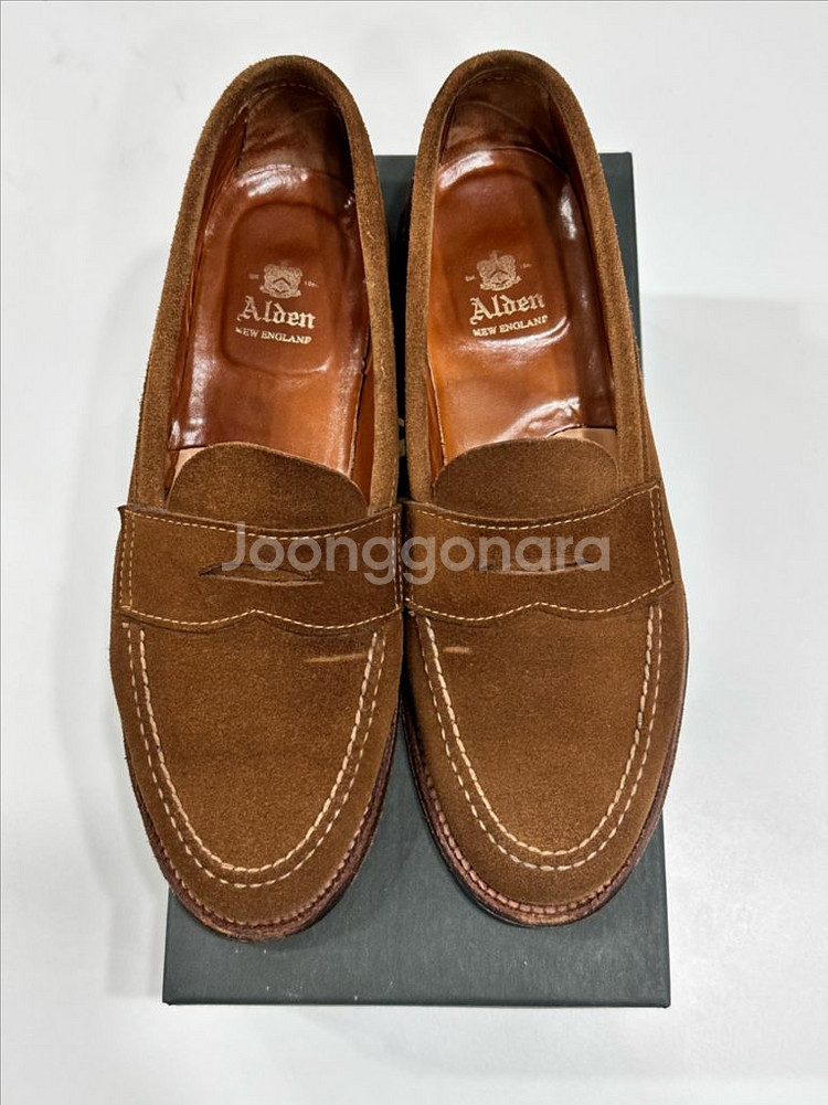 알든 6243 스웨이드 로퍼 8.5D 판매--3