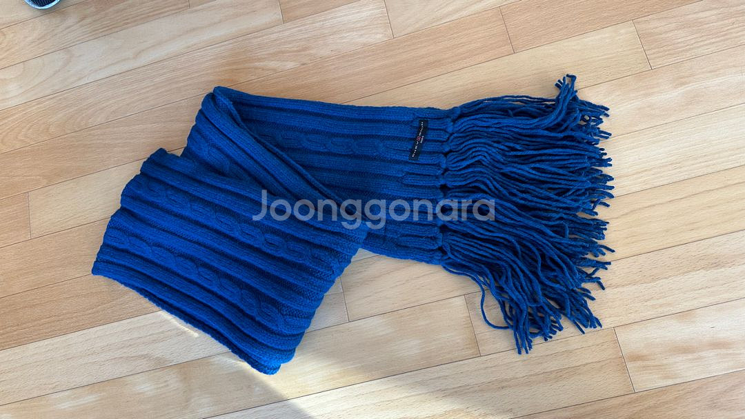 쉐비뇽파리 CHEVIGNON 울100 머플러 목도리 숄--0