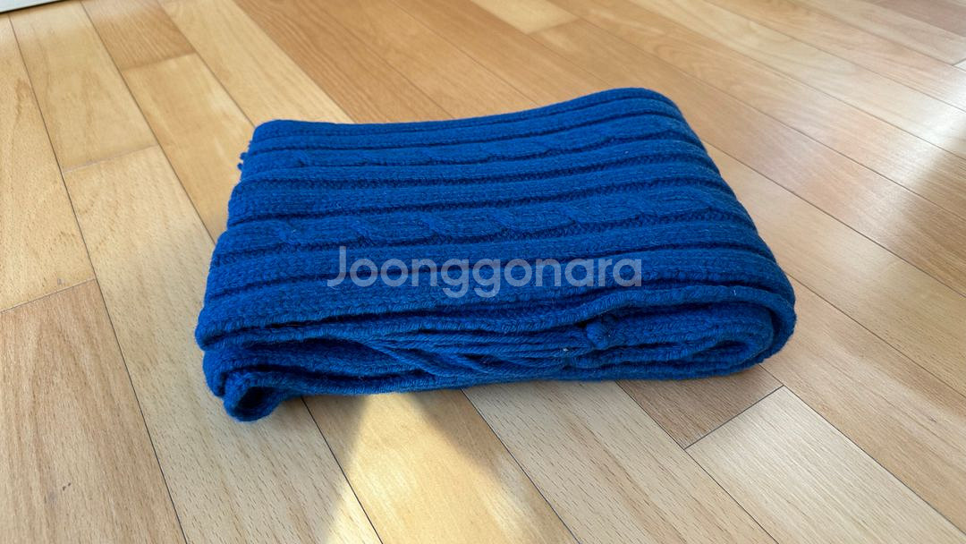 쉐비뇽파리 CHEVIGNON 울100 머플러 목도리 숄--1