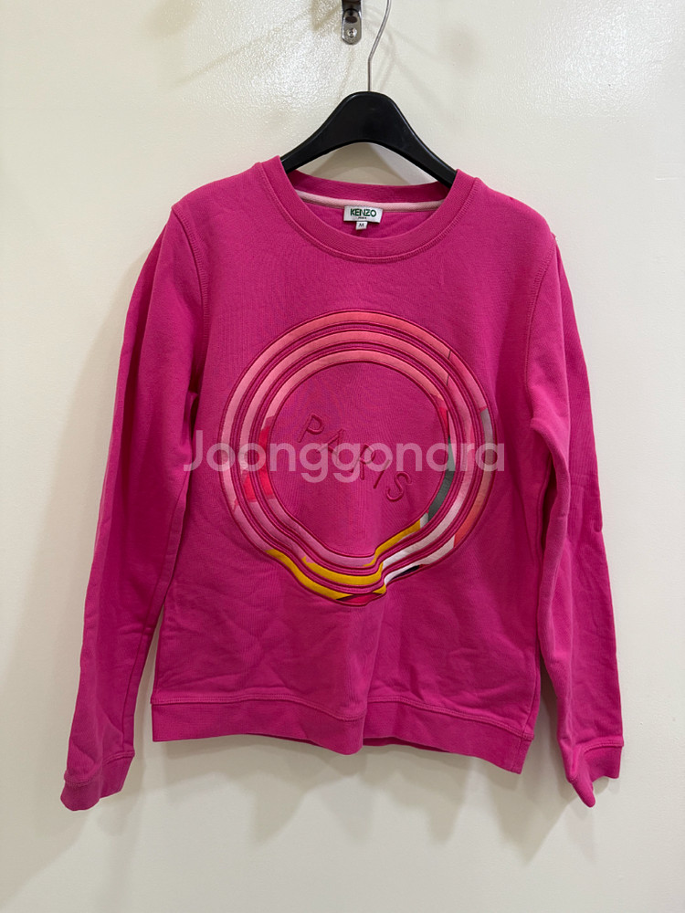 겐조 핑크 매투맨 티셔츠 정품--0