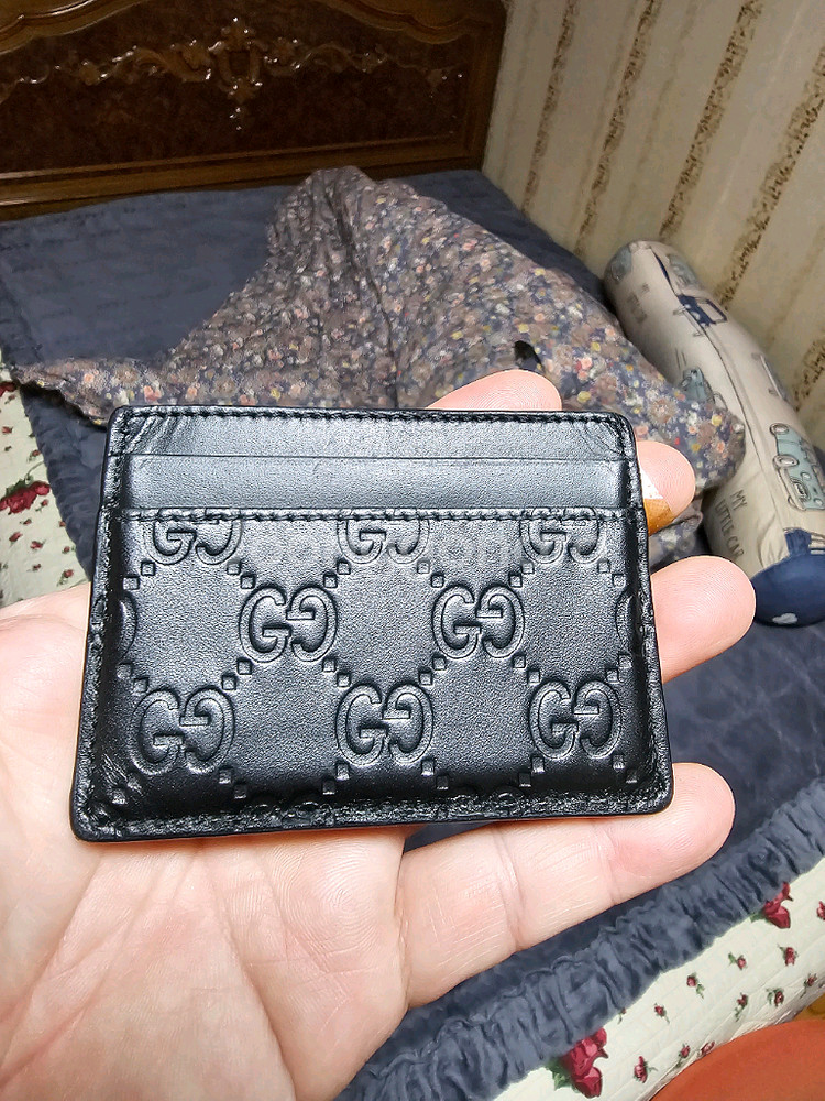 (정품) 구찌 시그니처 GG로고 카드지갑/개인--2