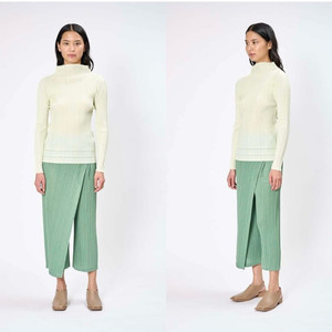 이세이미야케 플리츠플리즈 소프트 반목 탑(55-77)