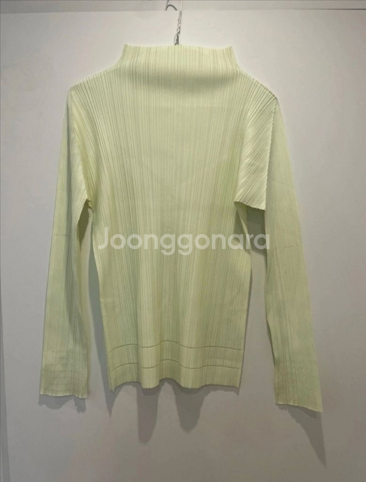 이세이미야케 플리츠플리즈 소프트 반목 탑(55-77)--2