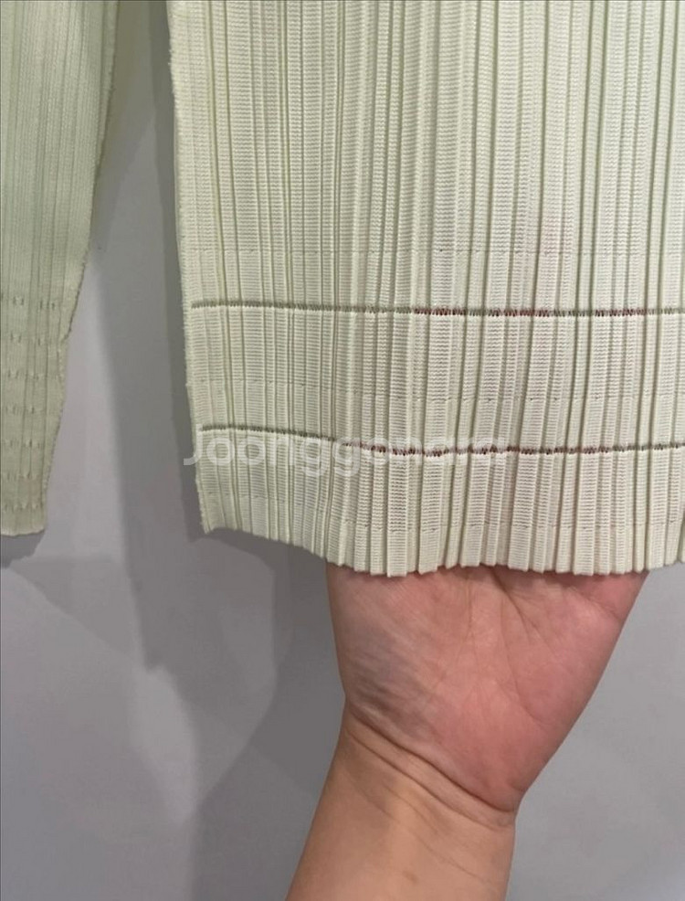 이세이미야케 플리츠플리즈 소프트 반목 탑(55-77)--3