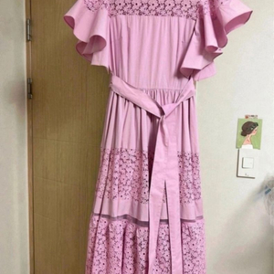 치유의 옷장 라일락 원피스