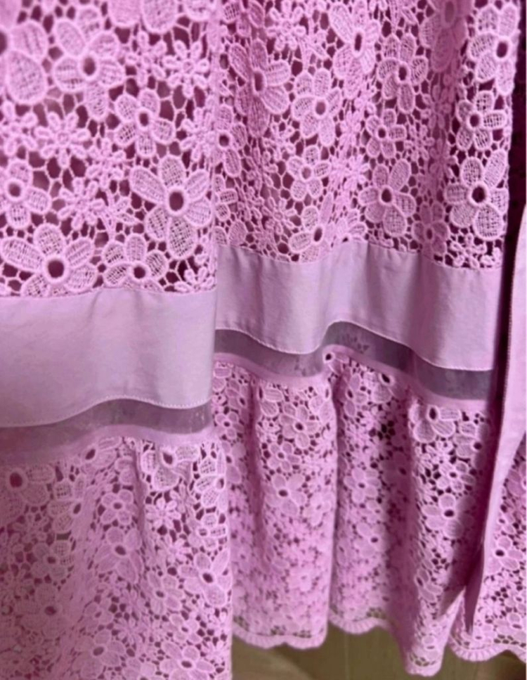 치유의 옷장 라일락 원피스--2