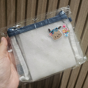 롬앤 태닝포차코 메쉬파우치 새제품