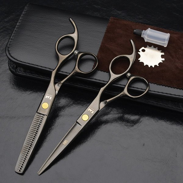 새 1세트 전문가용 미용 가위 케이스 (세트 3번)--3