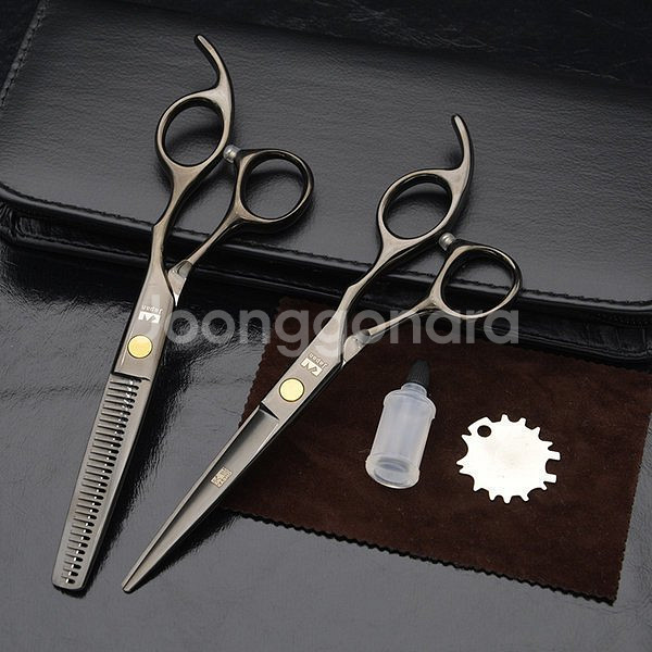 새 1세트 전문가용 미용 가위 케이스 (세트 3번)--4
