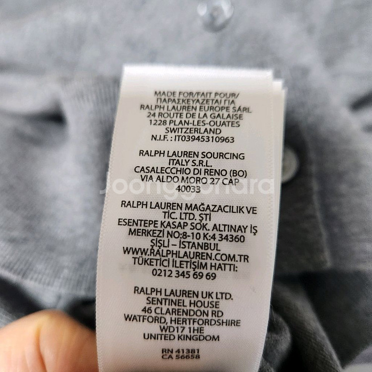 폴로 랄프로렌 코튼 크루넥 가디건--7