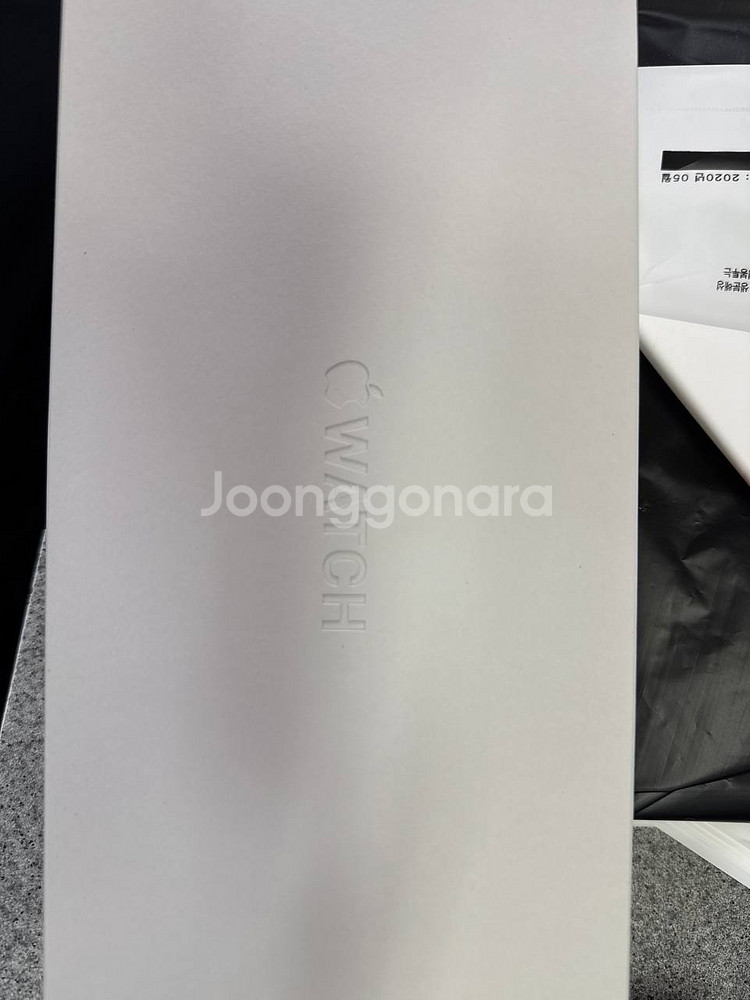 애플워치 울트라2 내추럴 티타늄 - 블루 트레일 루프(M/L) 미개봉팝니다.--0