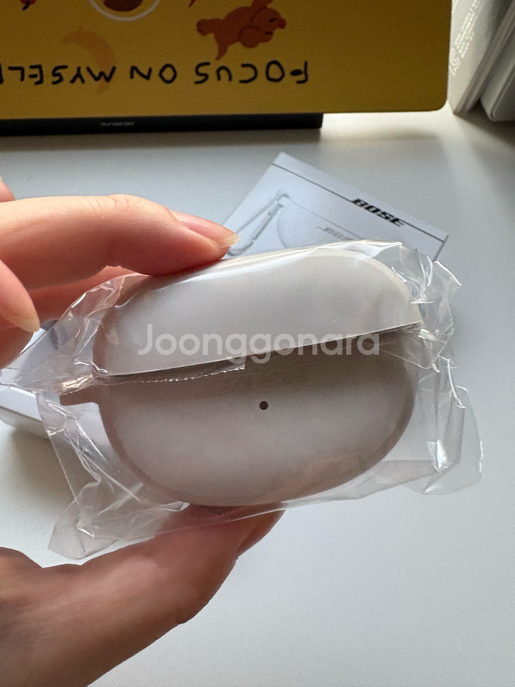 새상품 보스 울트라 오픈 이어버드 케이스 (화이트 스모크)--4