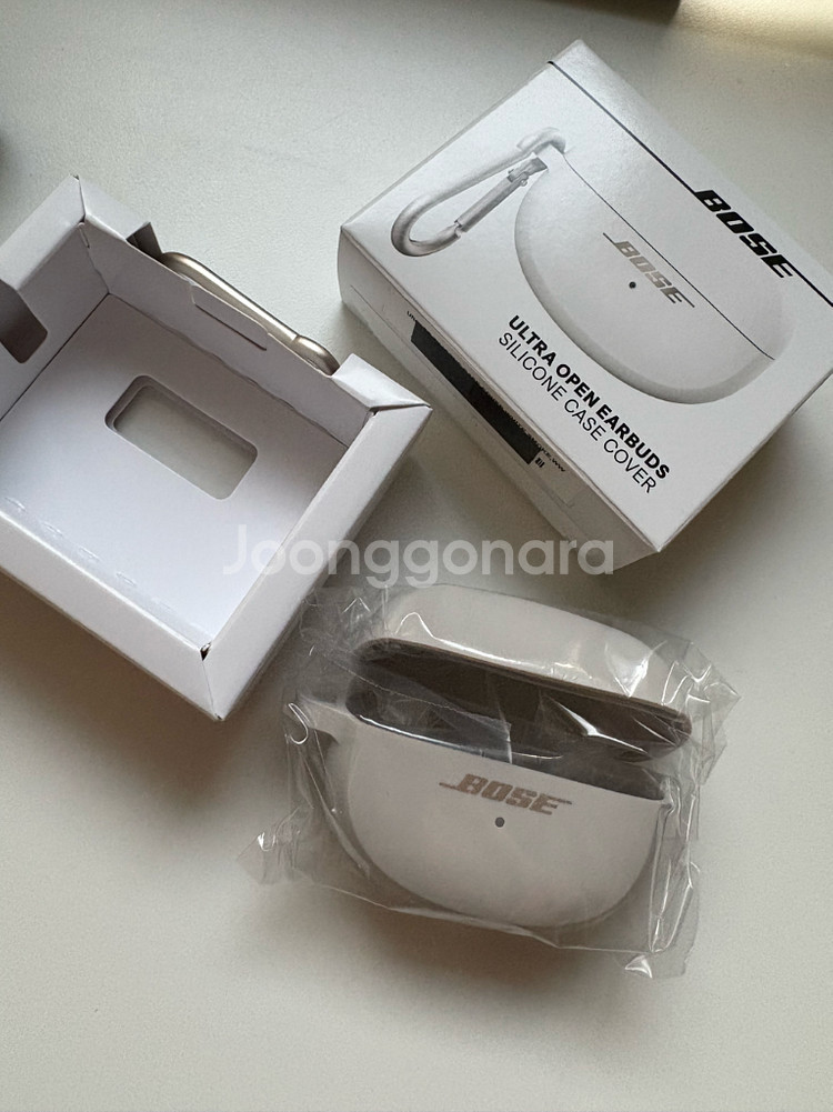 새상품 보스 울트라 오픈 이어버드 케이스 (화이트 스모크)--3