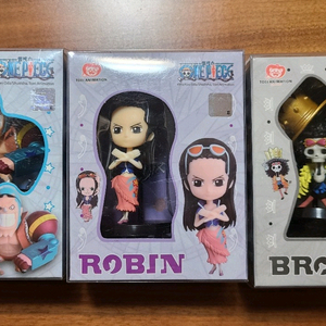 원피스 피규어 3종 미개봉 박스 크기 12cm