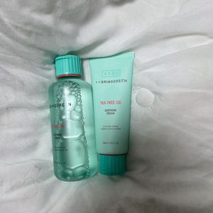 미개봉 새거 브링그린 티트리 스킨&로션