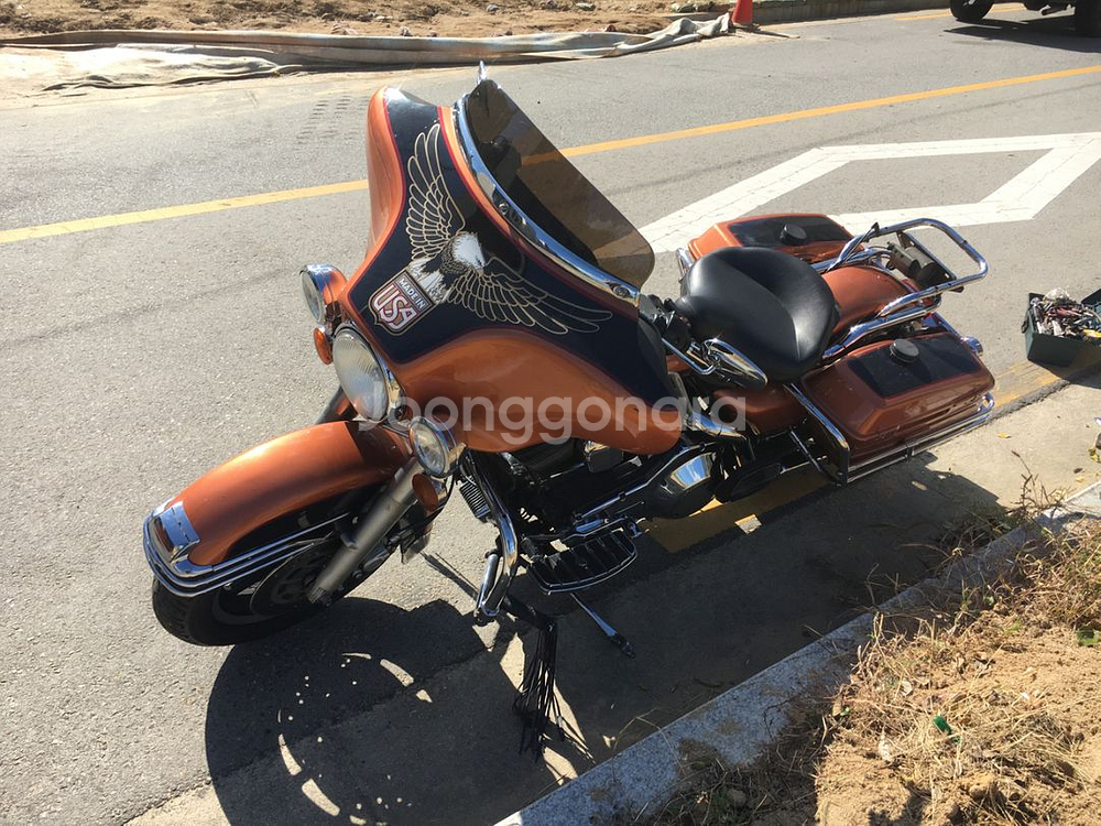 98년 할리 일렉트라 오토바이 판매--2