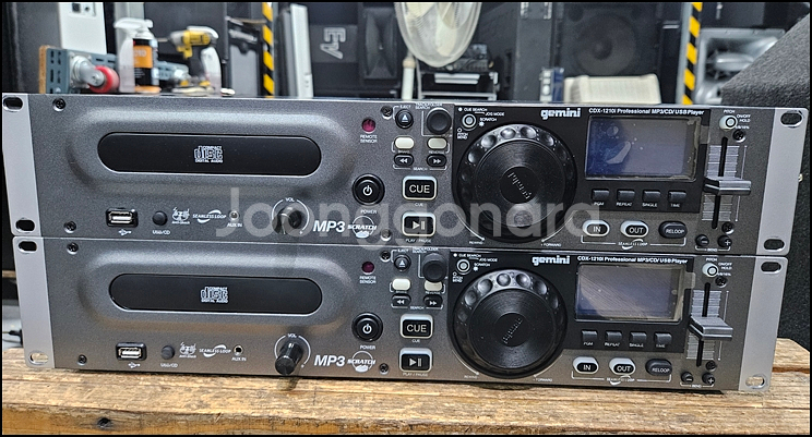 Gemini CDX-1210i 중고 USB/CD 플레이어--0