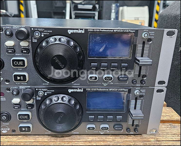 Gemini CDX-1210i 중고 USB/CD 플레이어--1