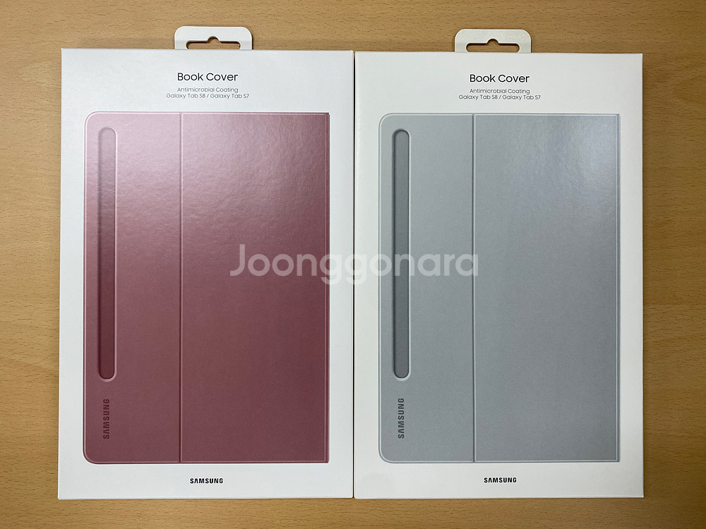 삼성 갤럭시탭 S7, S8 미개봉 북커버--0