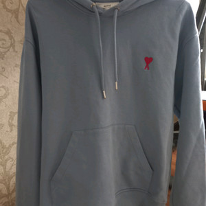 아미 하트 로고 후드티 스카이블루 M사이즈