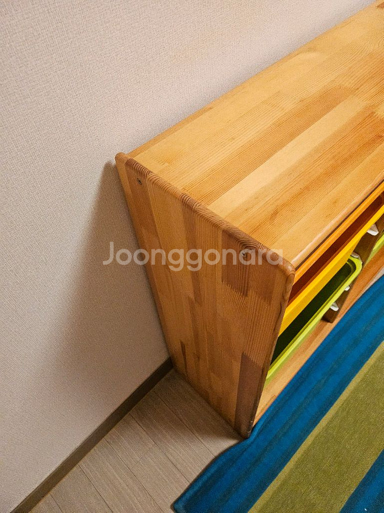 키즈 수납장 숲소리 원목 수납장 장난감 수납--2