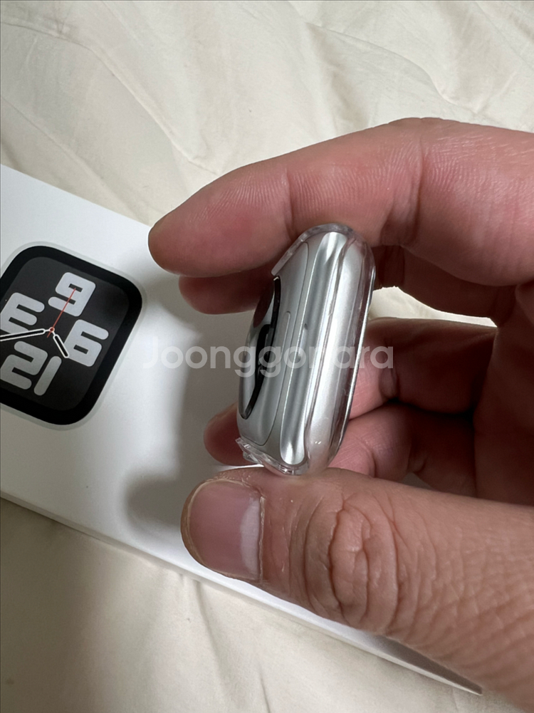 애플워치 SE2 44mm 실버--5