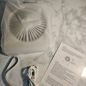 새상품-엔퍼센트 에어패드 미니 휴대용 선풍기