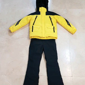 (1회착용) 피닉스 주니어 스키복 상하 세트 (140)