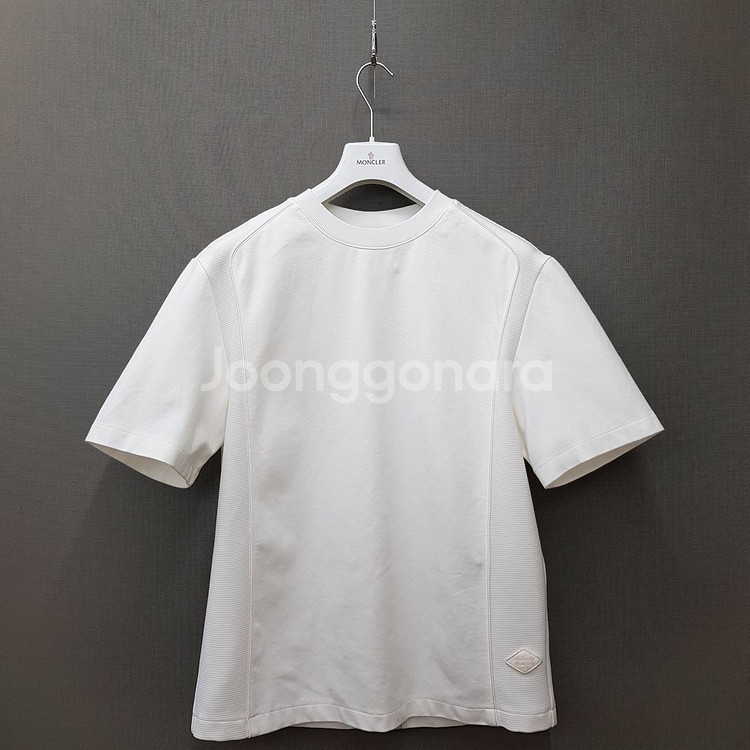 한섬 시스템옴므 2022 백라인 포인트 반팔 티셔츠 100사이즈--0