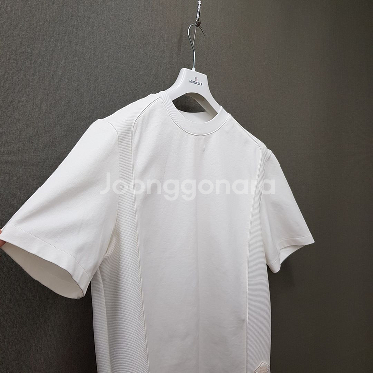 한섬 시스템옴므 2022 백라인 포인트 반팔 티셔츠 100사이즈--2