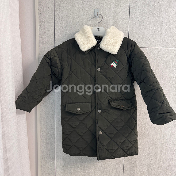 (110) 리미떼두두 퀼팅 패딩 L 6-7세--0