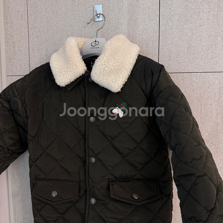 (110) 리미떼두두 퀼팅 패딩 L 6-7세--3
