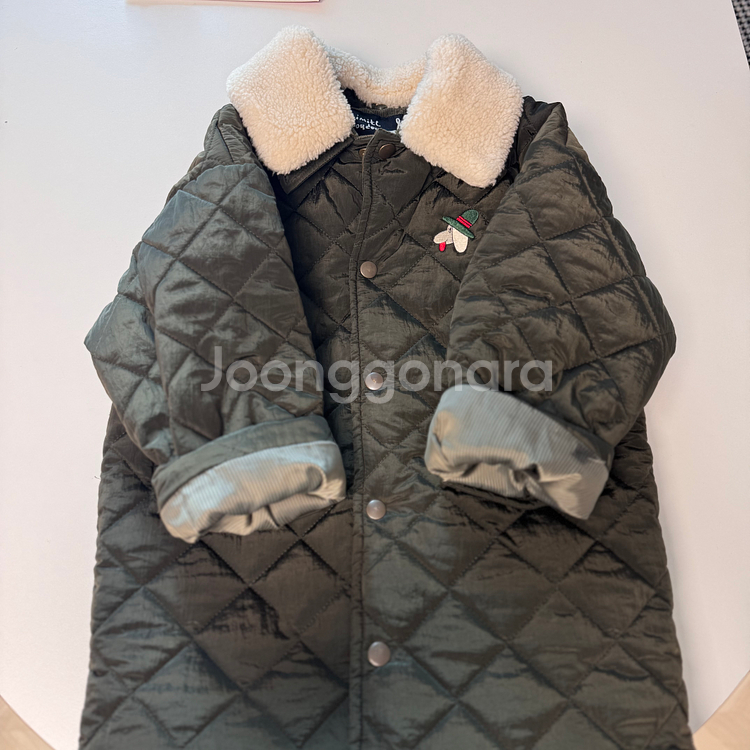 (110) 리미떼두두 퀼팅 패딩 L 6-7세--2