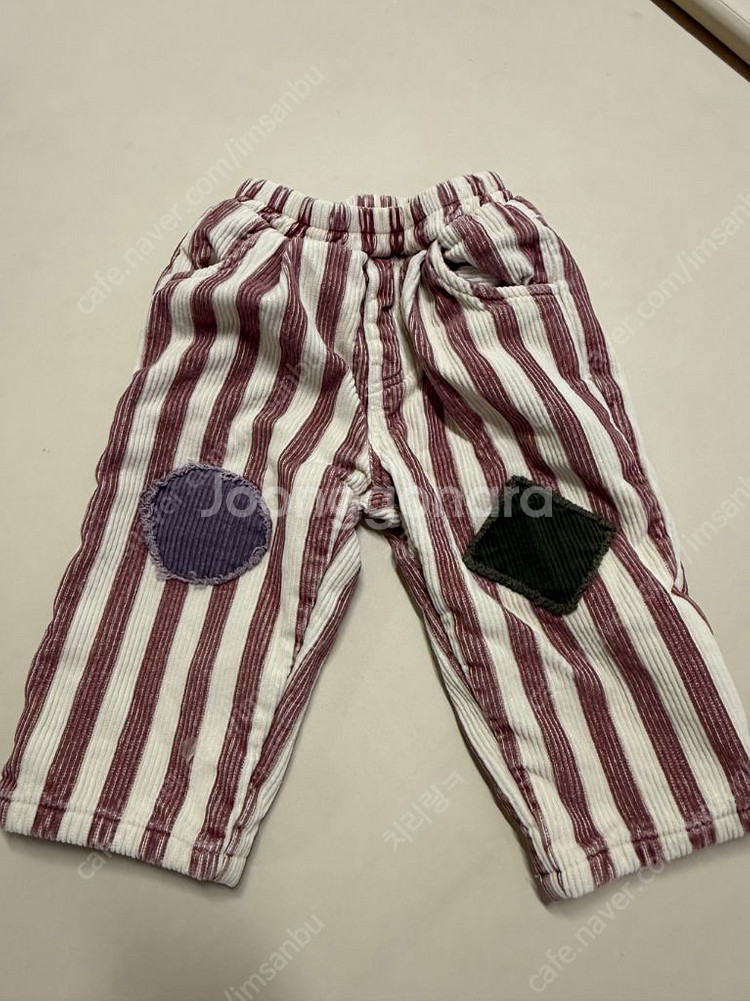스트라이프 팬츠 8y--0
