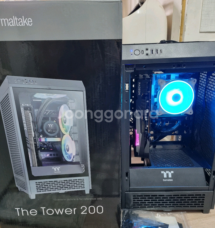 라이젠 5700X3D RX7600 게임용 데스크탑 본체 (상세스펙확인요망)--1