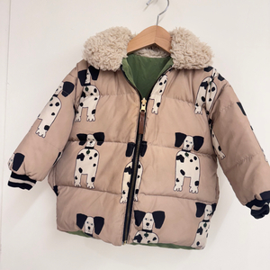 (90) 리미떼두두 리버시블 패딩 S 4-5세