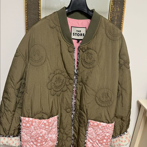 한섬 폼더 스토어 페이즐리 퀄팅 점파