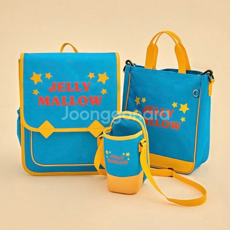 [새상품] 젤리멜로 젤리스타 스쿨 백팩 3SET (책가방+보조가방+물병가방)--1