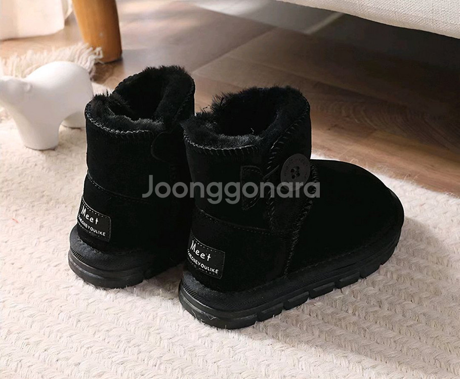 겨울부츠새상품 초123어그스타일 ugg st 겨울신발 유아 여아남아 180사이즈추천 7세 8세 9세--3